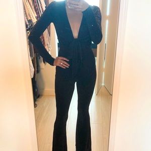 Show me your mumu Sparkly Jumpsuit XS